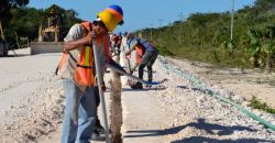 Inicia montaje de vías de prueba en Tramo 4 (Izamal-Cancún) del Tren Maya
