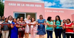 Inauguran casa de la mujer maya en Calkiní