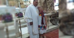 Solemne eucaristía de despedida  del sacerdote Juan Eliodoro Kantún Huchin. Presentan al nuevo párroco 