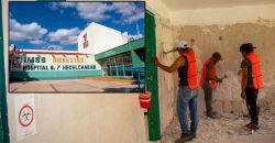En remodelación integral el Hospital IMSS-Bienestar Hecelchakán En remodelación integral el Hospital IMSS-Bienestar Hecelchakán