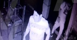 Exhiben video de presuntos ladrones de una cantina en Bécal 